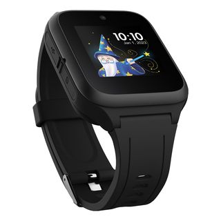 TCL Movetime Family Watch MT40X - Black Edition Smartwatch per bambini Silicone, 135-200 mm, Nero