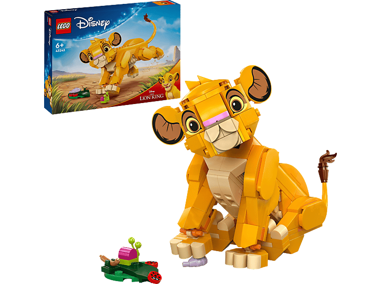 LEGO Disney Classic 43243 Simba, das Löwenjunge des Königs Bausatz ...