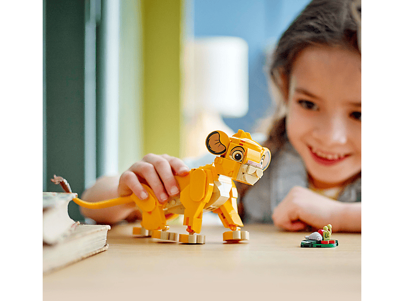 Thumbnail - LEGO Disney Classic 43243 Simba, das Löwenjunge des Königs Bausatz, Mehrfarbig