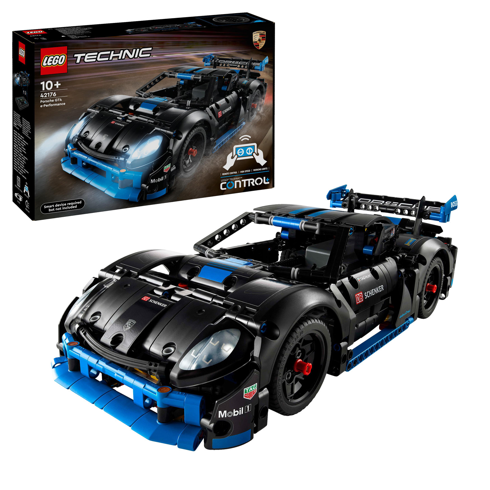 Конструктор LEGO Technic 42176 Porsche GT4 e-Performance Rennwagen Bausatz, Мехрфарбиг