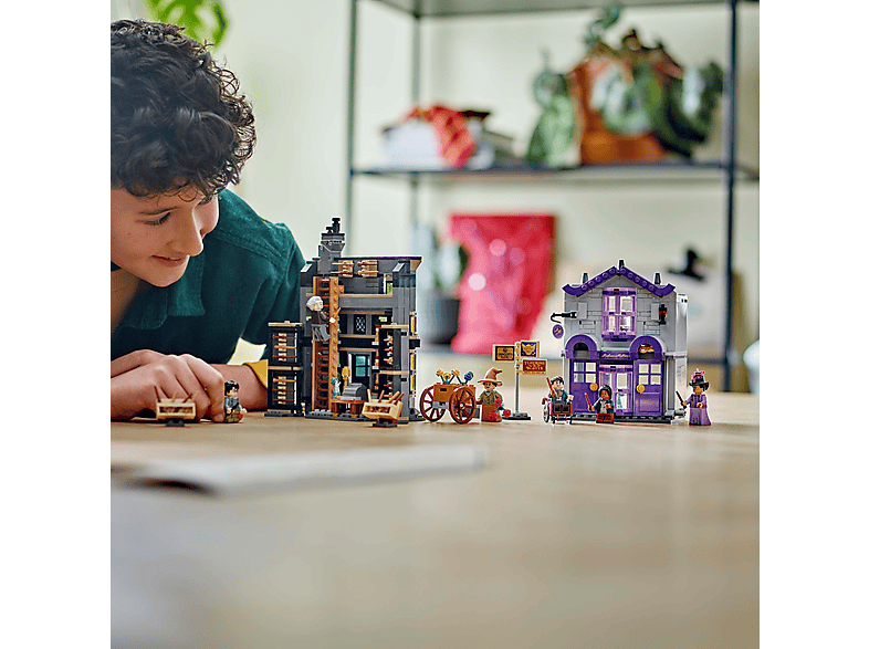 LEGO Harry Potter 76439 Ollivanders & Madam Malkins Anzüge Bausatz, Mehrfarbig