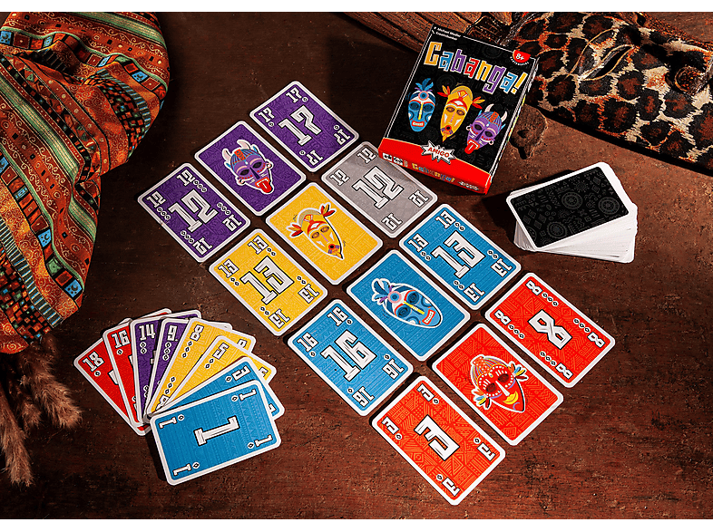 AMIGO 02353 CABANGA! Kartenspiel Mehrfarbig