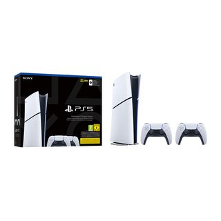 SONY PlayStation 5 Console Slim - Digital Edition + 2 DualSense Controllers