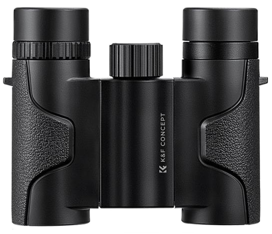 K&F Concept 8x21 HD távcső, BAK4, IP65 vízálló, fekete