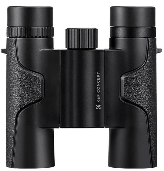 K&F Concept 10x25 HD távcső, BAK4, IP65 vízálló, fekete