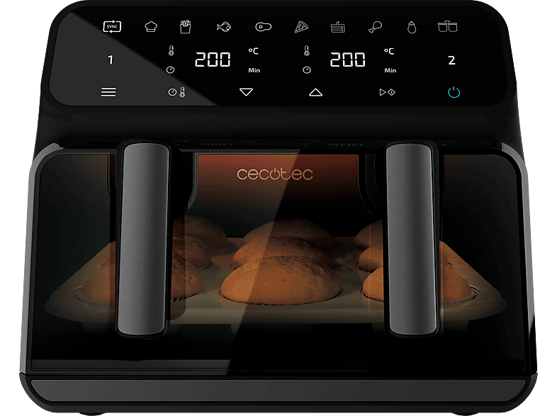 Freidora de aire | Cecotec Cecofry Advance 9000 Window