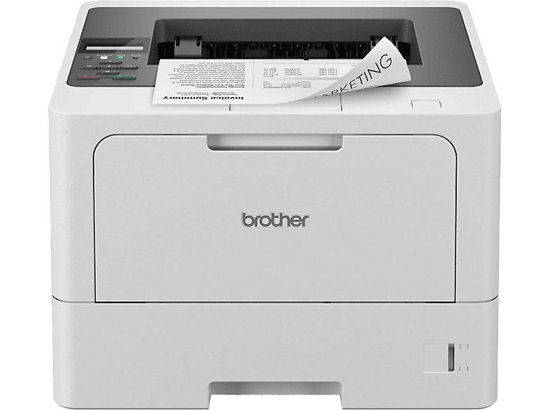 Brother HL-L5210DN, Doble Cara, Diseño Compacto, 48 ppm, Gris