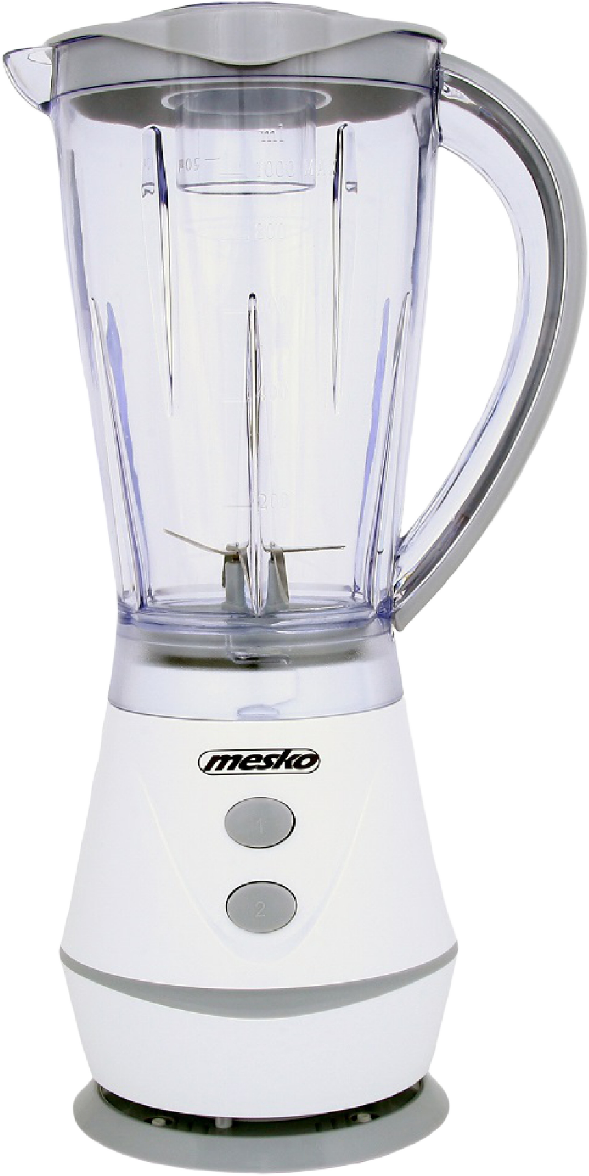 MESKO MS4060g Turmixgép, 250 W, fehér/szürke, 1L