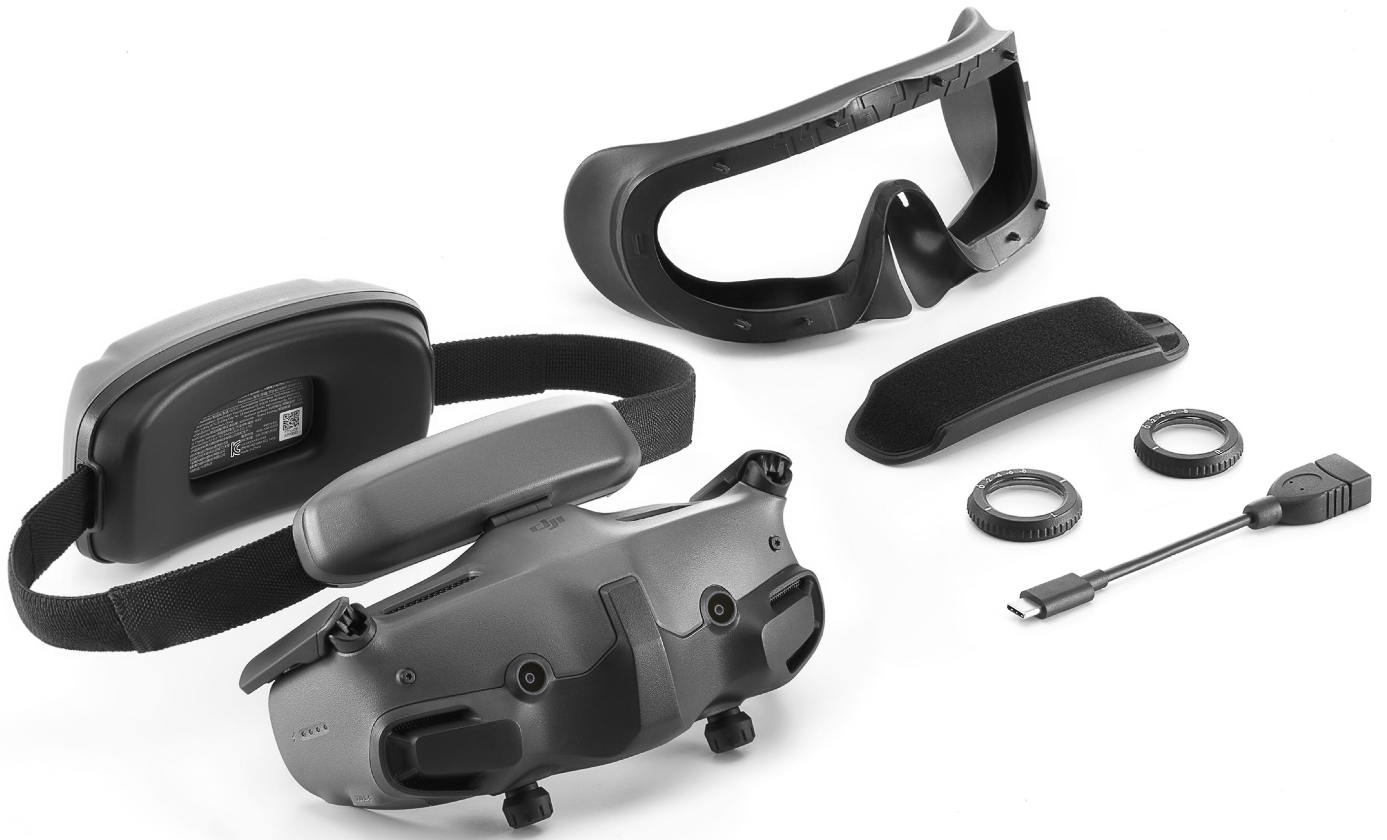 Nowoczesny telewizor z kolorowym, abstrakcyjnym tłem.