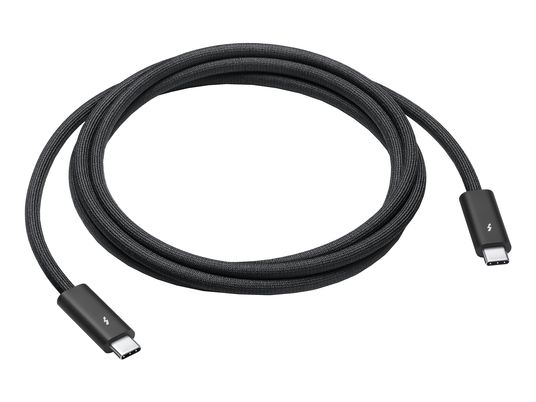 APPLE Câble Thunderbolt 4 (USB‑C) Pro (1,8 m) Câble de charge et de données, Noir