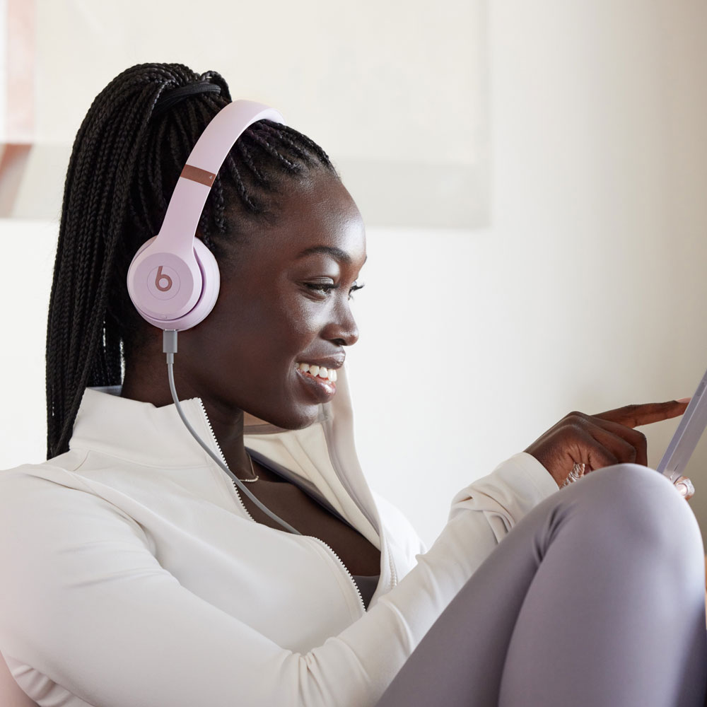 BEATS Solo 4, On-ear Bluetooth Kopfhörer Bluetooth Cloud Pink