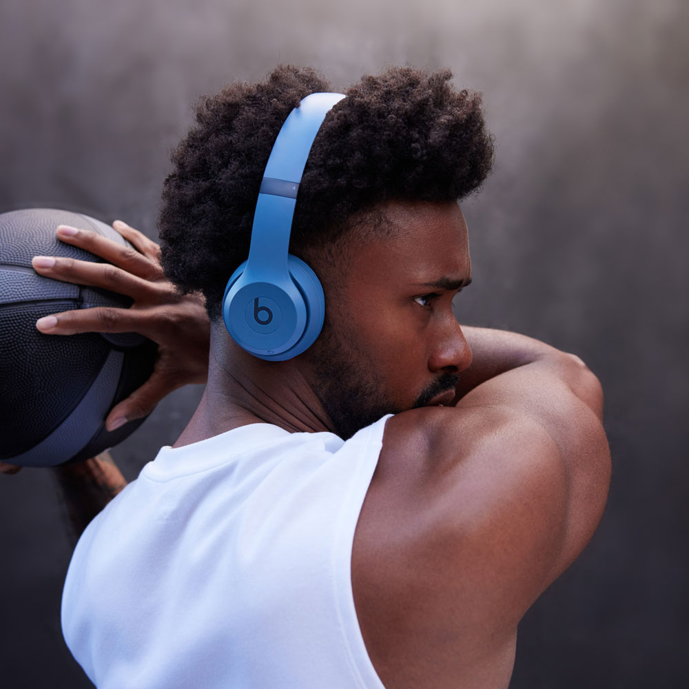 BEATS Solo 4, On-ear Bluetooth Kopfhörer Bluetooth Slate Blue