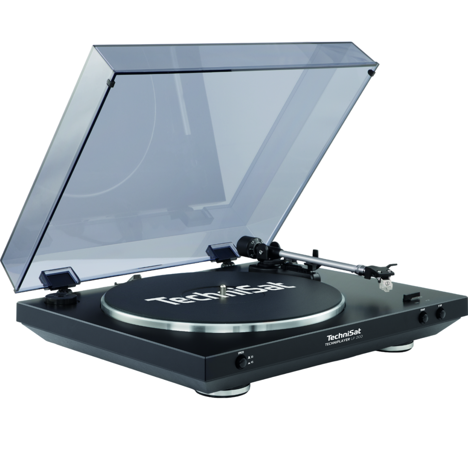 TECHNISAT TECHNIPLAYER LP 200 Platenspeler Zwart