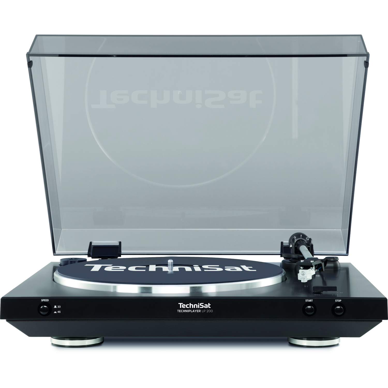 TECHNISAT TECHNIPLAYER LP 200 Platenspeler Zwart