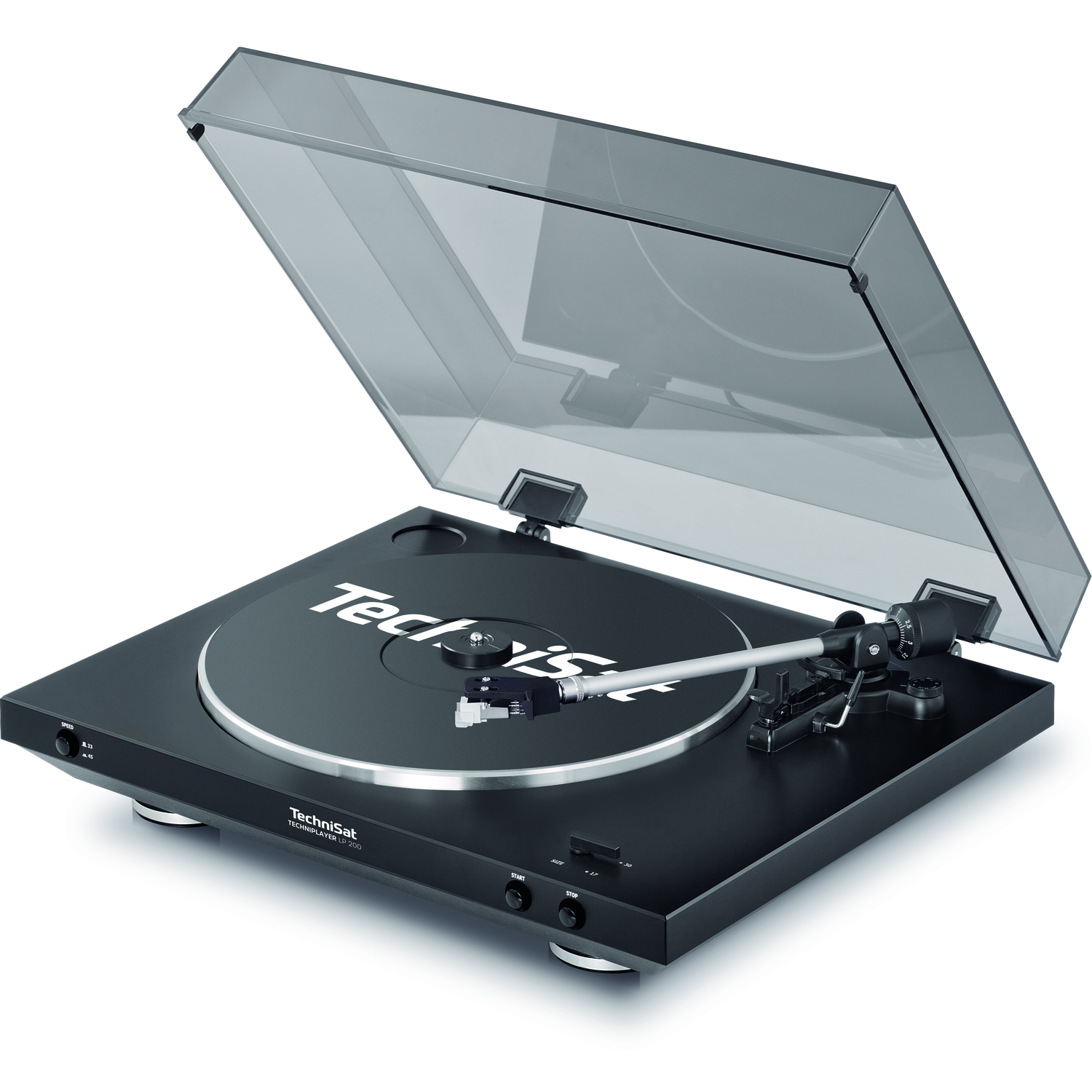 TECHNISAT TECHNIPLAYER LP 200 Platenspeler Zwart