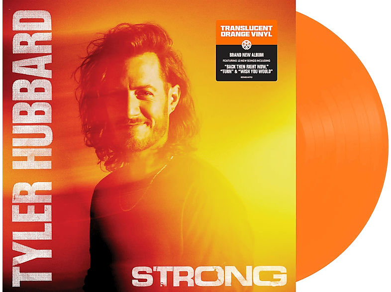 Tyler Hubbard - Strong (Translucent Orange Vinyl) (Vinyl LP (nagylemez))