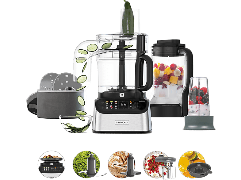 Kenwood Keukenrobot Multipro Onetouch Foodprocessor En Blender (fdm73 /850ss)