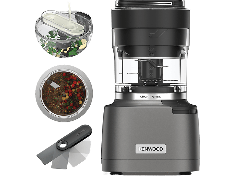 Kenwood Hakmolen Duoprep 2-in-1 Chopper Grinder (chp80.000si)