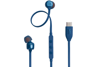 JBL Tune 310 C USB Type-C vezetékes fülhallgató, kék (JBLT310CBLU)