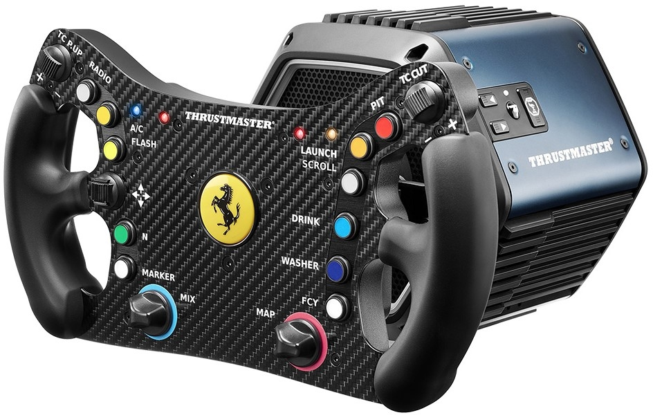 THRUSTMASTER Ferrari 488 GT3 Wheel (Add-On), Volante, Nero
