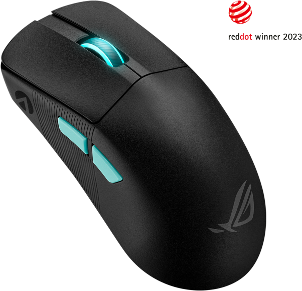 ASUS ROG Harpe Ace Aim Lab Edition vezeték nélküli optikai egér, fekete (90MP02W0-BMUA00)