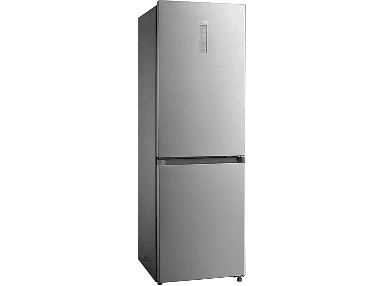 KOENIC KFK 621 C NF IN Kühlgefrierkombination (C, 338 l, 1850 mm hoch, Inox)