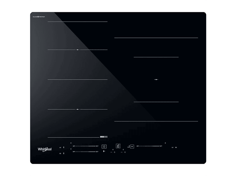 Placa Inducci N Whirlpool Wf S Cpne Zonas Cm Cm
