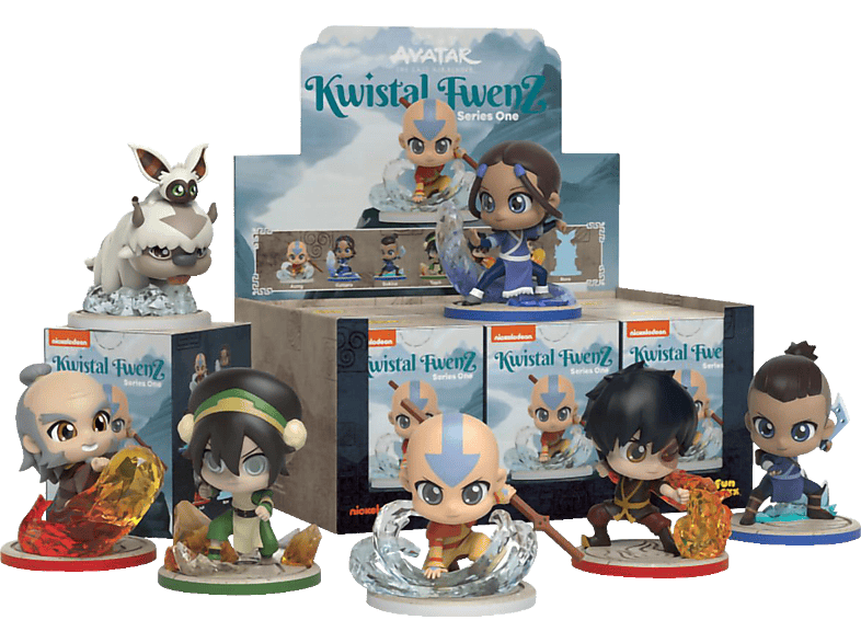 Mighty Jaxx Avatar The Last Airbender Kwistal Fwenz Series 1 - Mystery Box Con Personaggio Casuale (Altezza 10 Cm) - 4