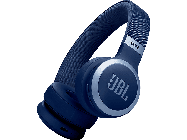 JBL Live 670NC, On-ear Kopfhörer Blau