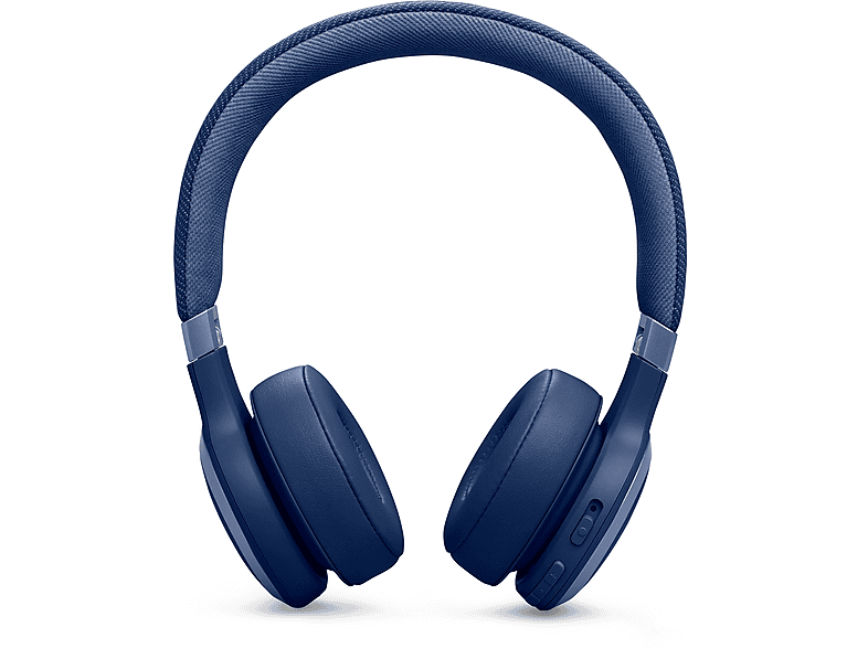 JBL Live 670NC - Kabelloser On-Ear Kopfhörer mit Noise Cancelling - Blau