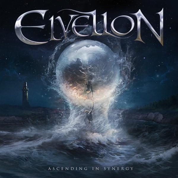 Album borító 'Envelon' címmel, egy gömbbel, amelynek közepén repedés van, és víz veszi körül.