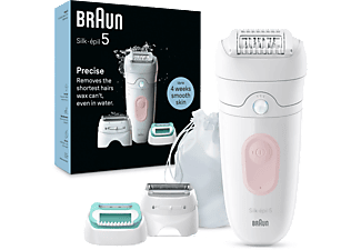 BRAUN SE 5050 Silk-Épil 5 Islak ve Kuru Kalıcı Pürüzsüz Cilt Epilasyon Cihazı Flamingo Pembe