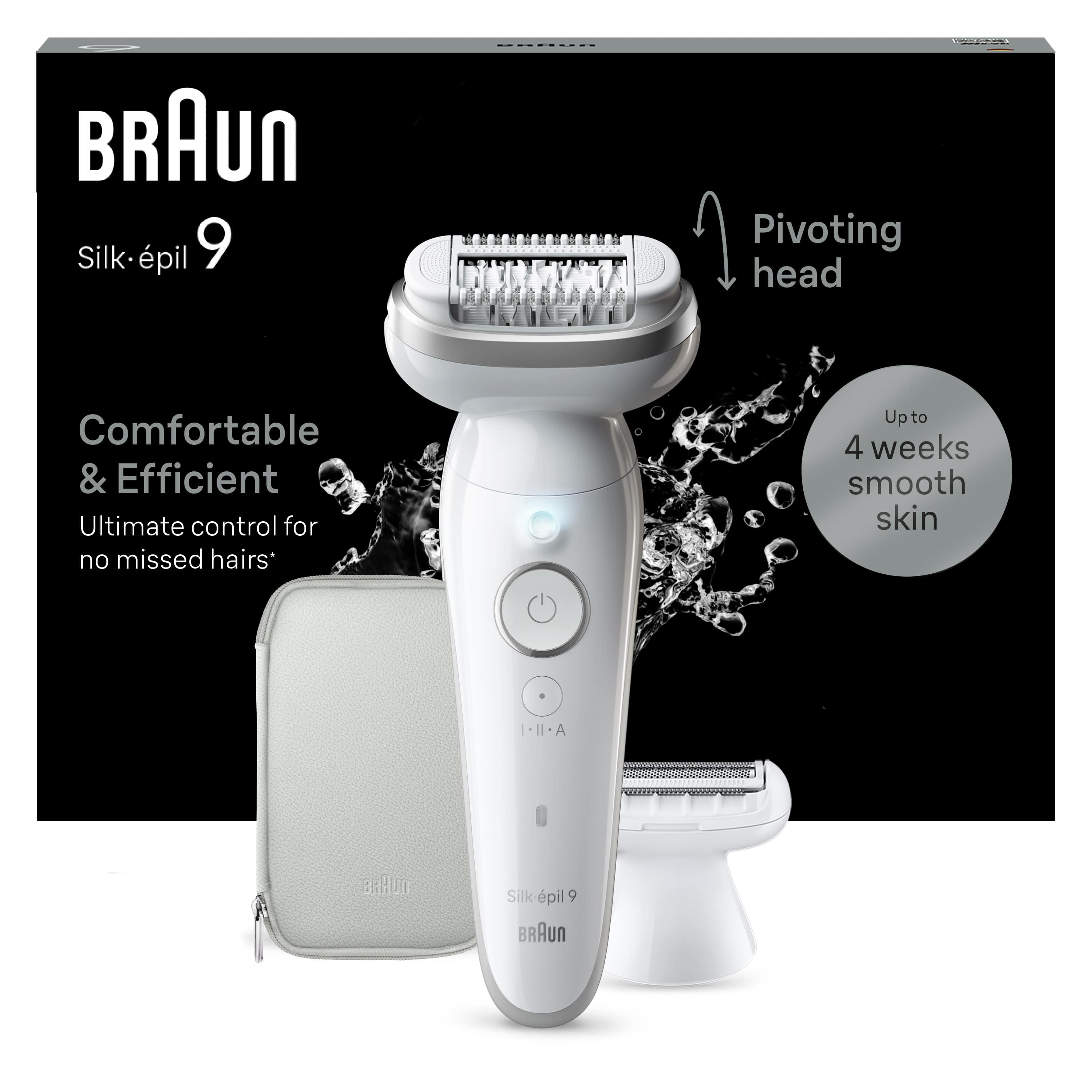 BRAUN SE 9041 Silk-Épil 9 Islak ve Kuru Kalıcı Pürüzsüz Cilt