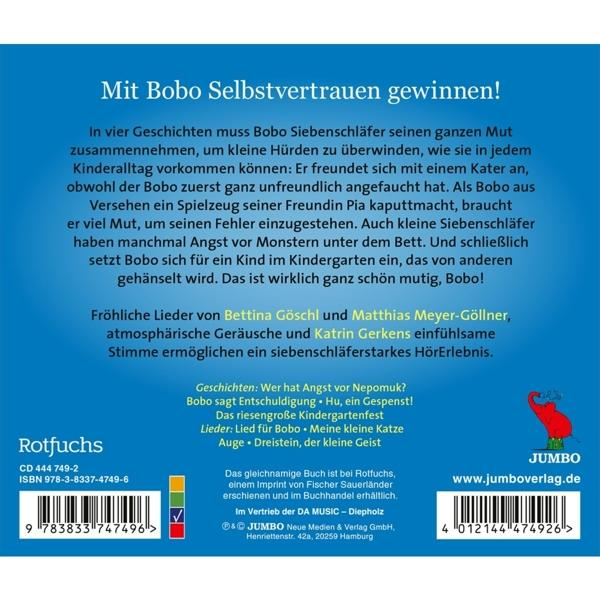 Buchcover mit Text und Illustrationen, Werbung und farbenfrohem Design.