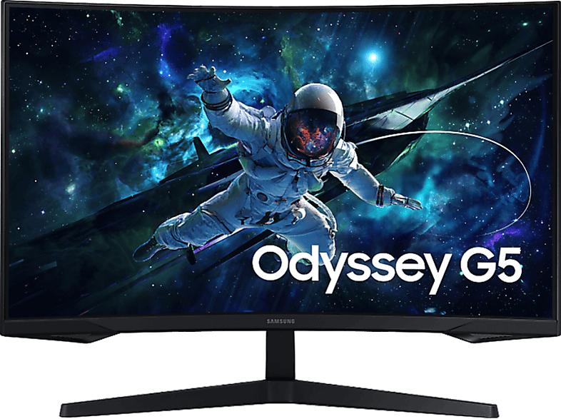 SAMSUNG Odyssey G5 LS32CG552EUXUF 32 inç QHD 1ms 165Hz Freesync HDR10 VA Kavisli Gaming Monitör Siyah