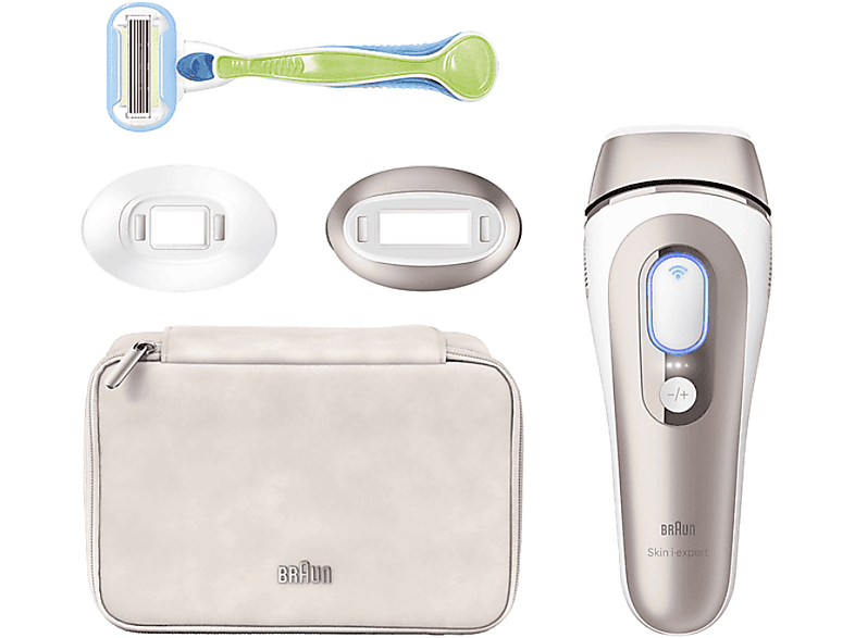 BRAUN PL7147 Smart IPL Skin I·Expert Pro 7, 2 Başlıklı Lazer Epilasyon + Çanta + Venus Tıraş Makinesi