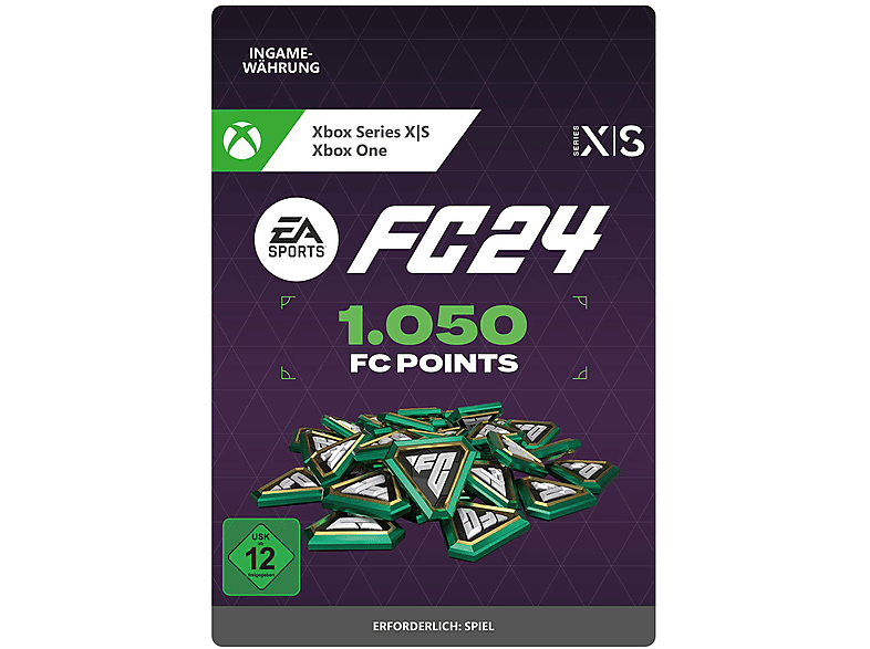 EA SPORTS FC 24 1050 FC POINTS - [Xbox Series X S & Xbox One] (FSK: 12)