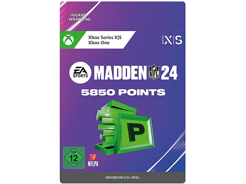 MADDEN NFL 24: 5850 MADDEN POINTS - [Xbox Series X S & Xbox One]