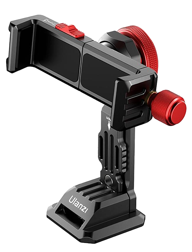 ULANZI ST-14 Iron Man III 360 fokban forgatható extra erős telefontartó állvány adapter, fém