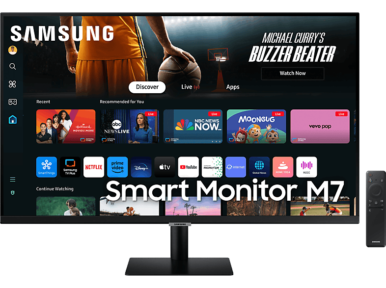 Monitor | Samsung Smart M7 LS32DM700UUXEN