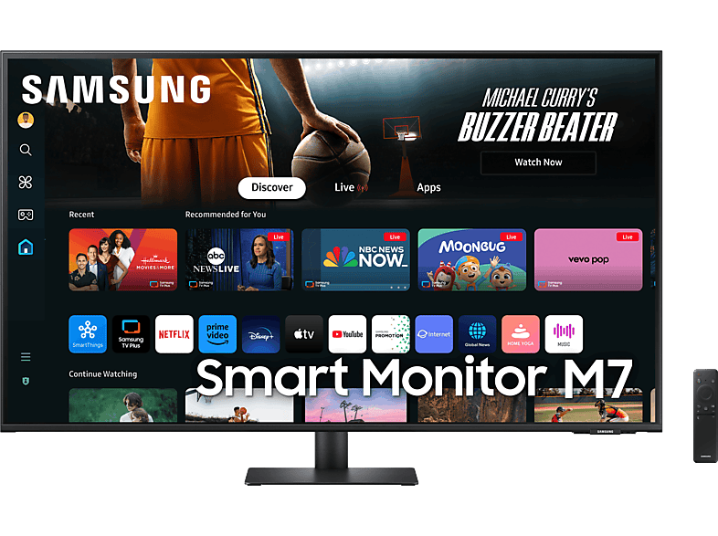 Monitor | Samsung Smart M7 LS43DM702UUXEN