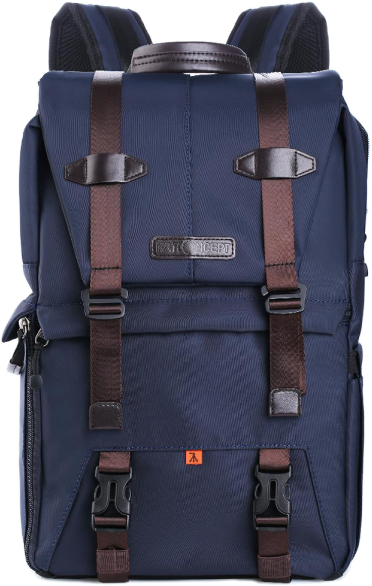 K&F Concept Beta Backpack 20 literes, fotós hátizsák, kék színben