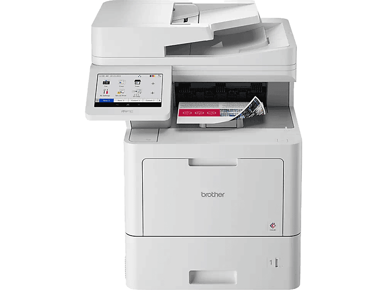 Brother MFCL9630CDN, Impresión doble cara, Color, WiFi, Fax, Blanco