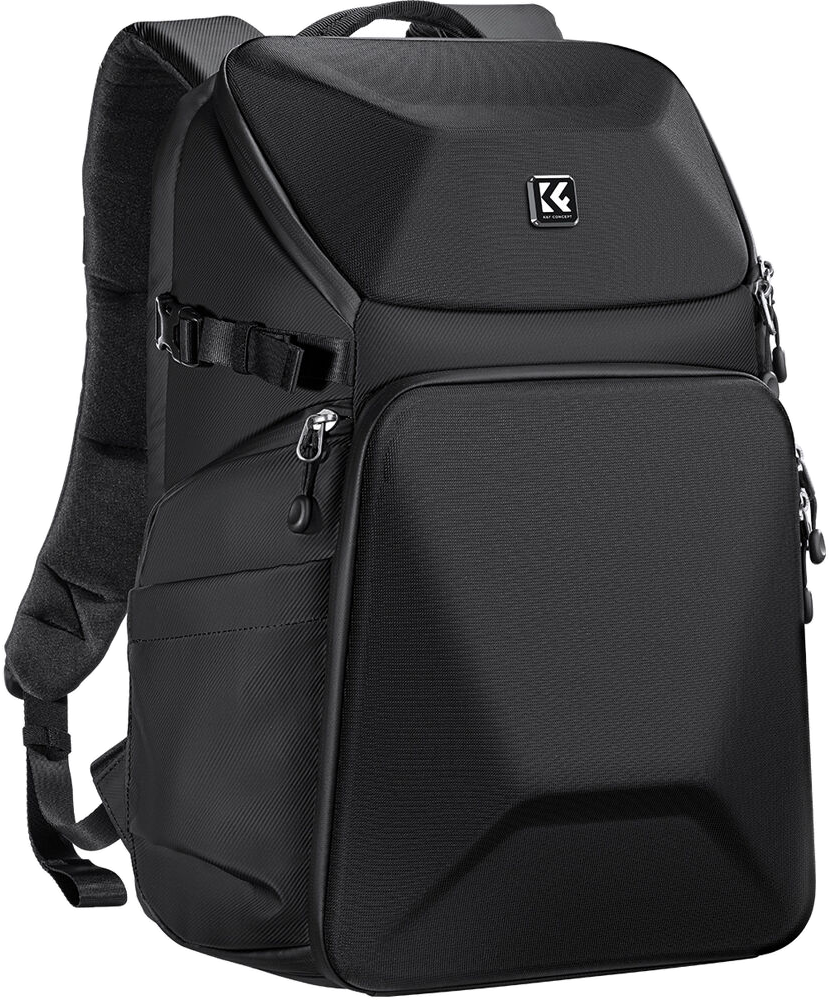 K&F Concept Alpha Backpack 20L, fotós hátizsák, vízálló, fekete
