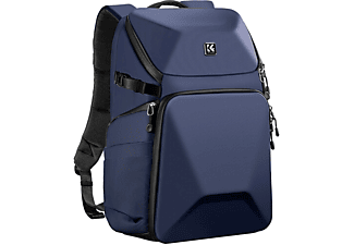 K&F Concept Alpha Backpack 20L, fotós hátizsák, vízálló, kék