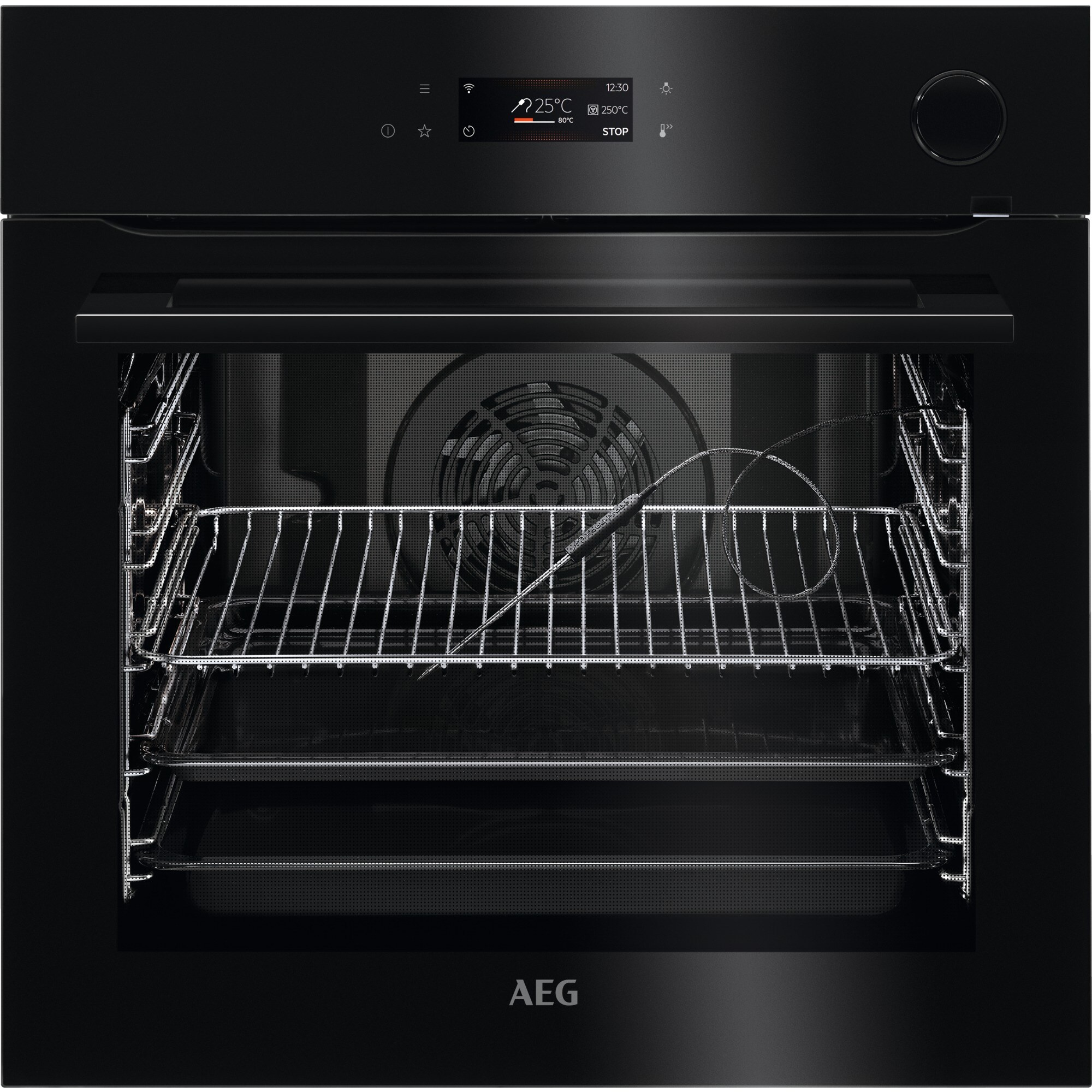 AEG Multifunctionele oven Serie 7000 SteamCrisp (BSE778380B)