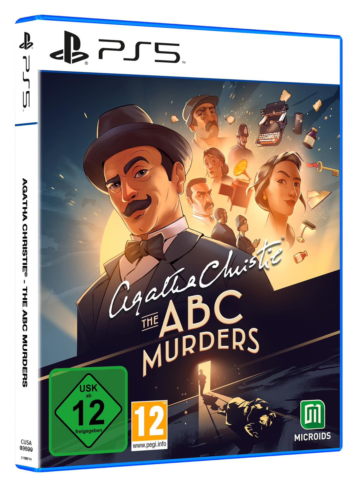 Spiel-Box-Art für 'Agatha Christie: The ABC Murders' auf PS5.