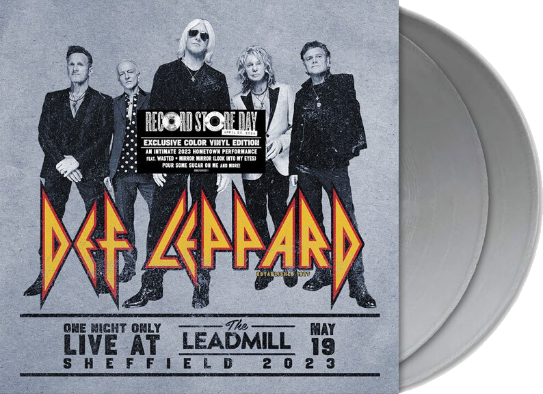 Def Leppard - One Night Only: Live At Leadmill 2023 (Limited Silver Vinyl) (Vinyl LP (nagylemez))