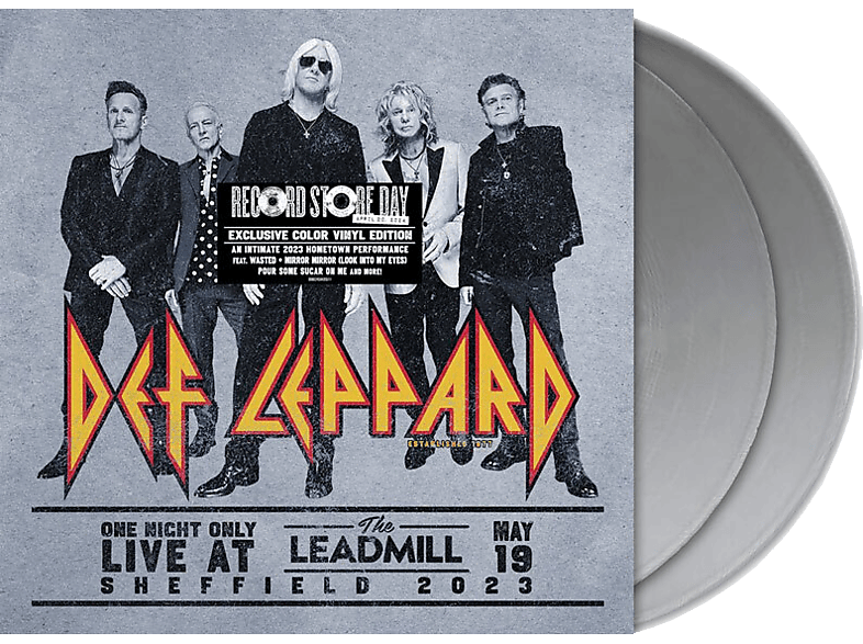 Def Leppard - One Night Only: Live At Leadmill 2023 (Limited Silver Vinyl) (Vinyl LP (nagylemez))