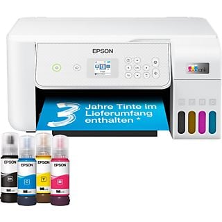 EPSON EcoTank ET-2876 Epson Micro Piezo™-Druckkopf, Tintentankdrucker Multifunktionsdrucker WLAN Netzwerkfähig
